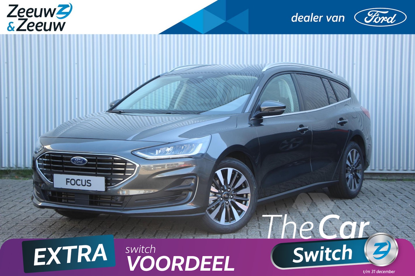 Ford Focus Wagon - 1.0 EcoBoost Hybrid Titanium X | €2500,- korting | Nieuw te bestellen | Rijklaarprijs* | - AutoWereld.nl