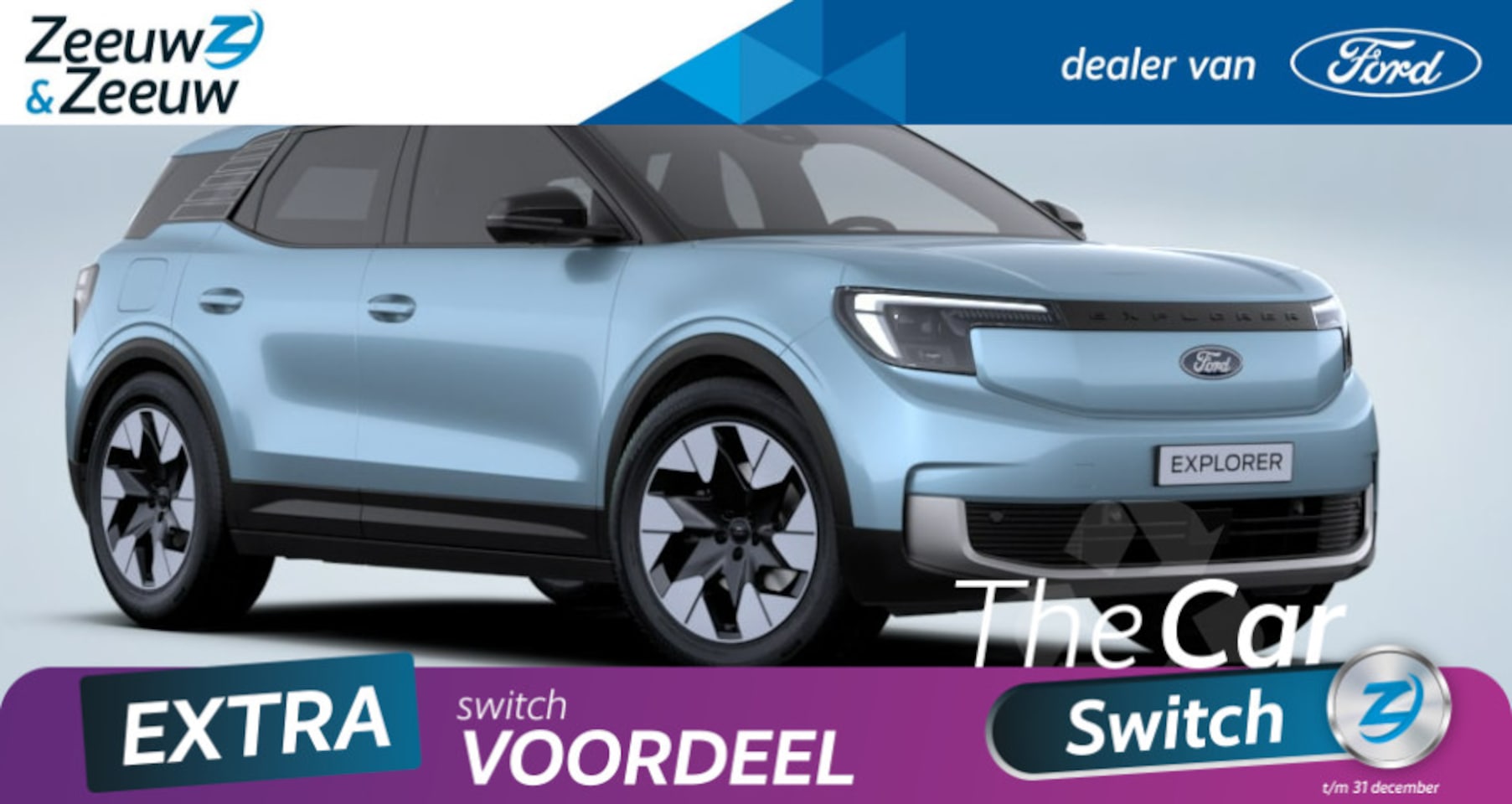 Ford Explorer - Premium Extended Range RWD 77 kWh | Nieuw | € 1000 Ford Voordeel | Nieuw te bestellen | - AutoWereld.nl