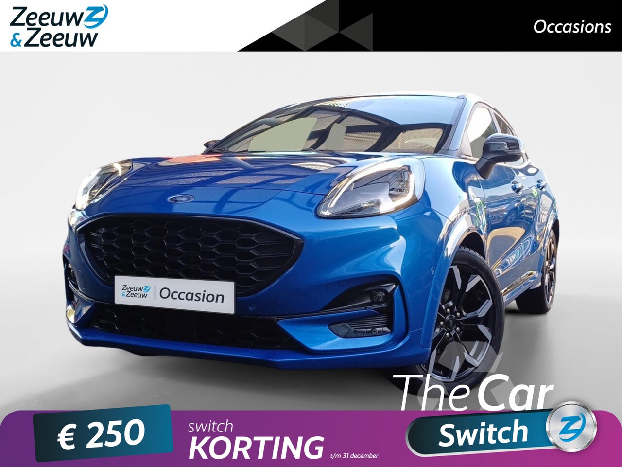 Ford Puma - 1.0 EcoBoost Hybrid ST-Line X | Zwart Dak | Winter Pack | Achteruitrijcamera | Navigatie | - AutoWereld.nl