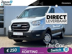 Ford Transit - 350 2.0 TDCI L2H2 Trend 130 pk FWD | Voorruitverwarming | Parkeersensoren | Navigatie | Fa