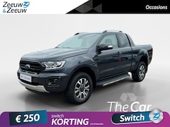 Ford Ranger - 2.0 EcoBlue Wildtrak Supercab 213 pk Automaat | |Full Option| Dealer onderhouden| Adapt. c