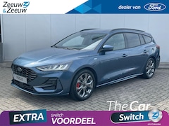 Ford Focus Wagon - 1.0 EcoBoost Hybrid ST Line X | 1500, - Korting | VOORRAAD | OP=OP | Direct rijden |