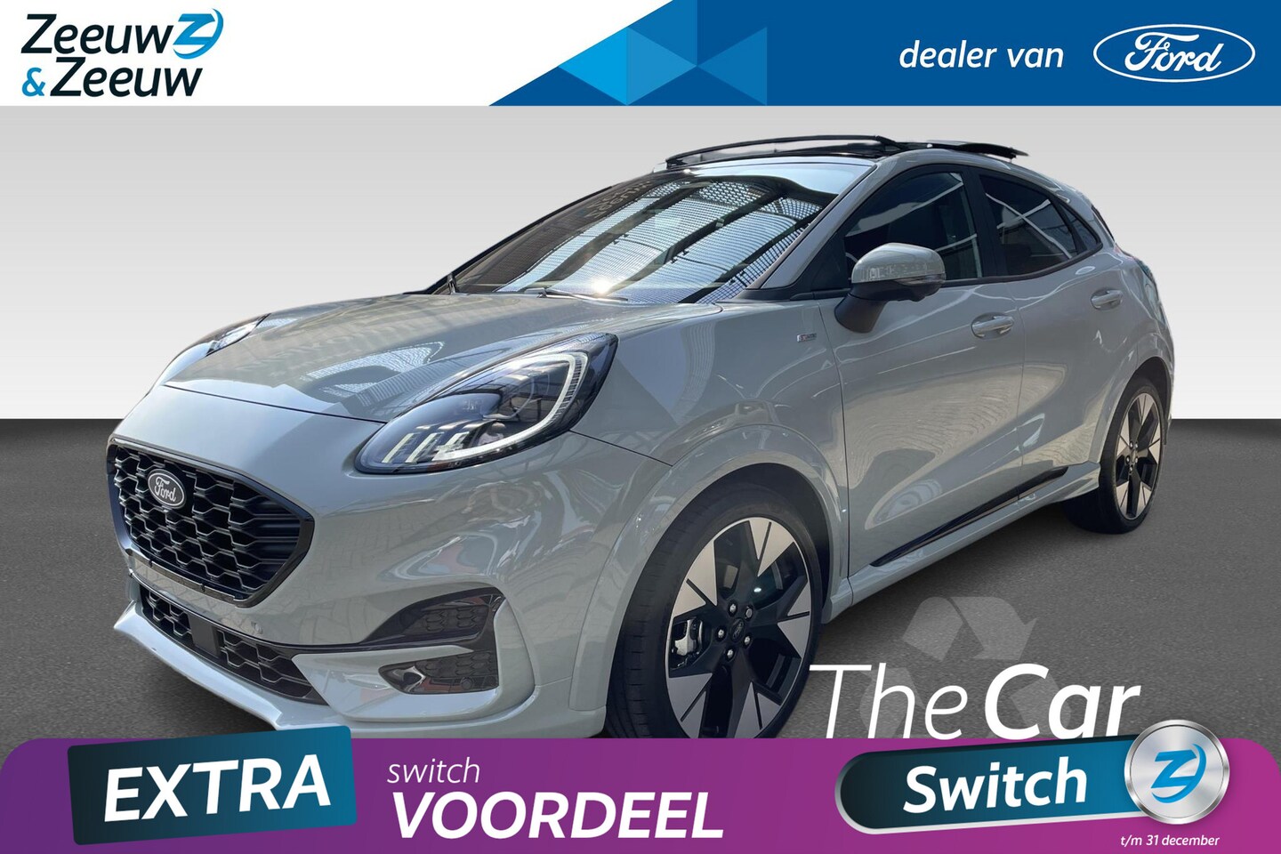 Ford Puma - 1.0 EcoBoost Hybrid ST-Line X | Actie rente 0.99 %| Nieuw te bestellen | 12"8 inch digital - AutoWereld.nl