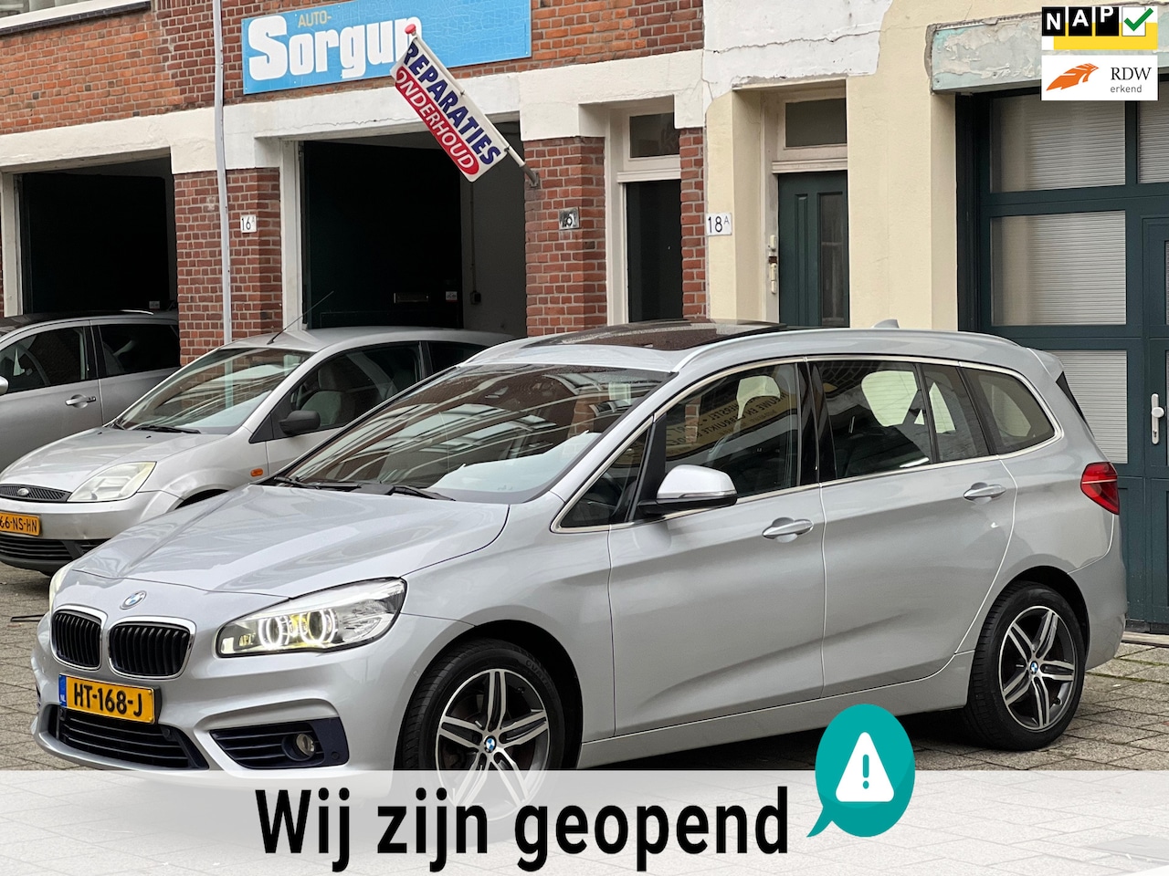 BMW 2-serie Gran Tourer - 218i Sport 7persoons-airco-full-leer - AutoWereld.nl