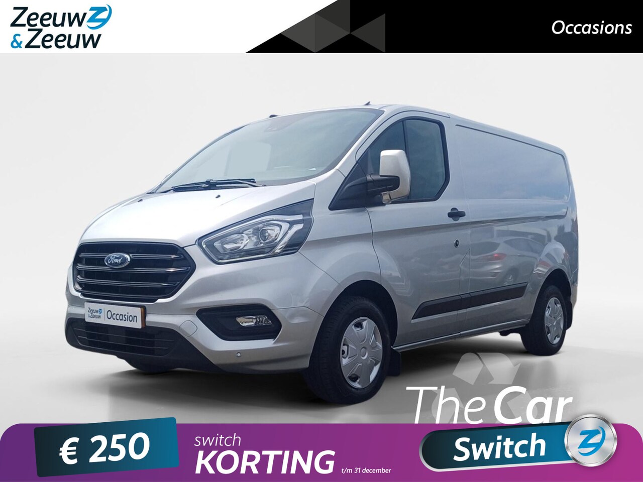 Ford Transit Custom - 280 2.0 TDCI L1H1 Trend 130pk | Navigatie | Trekhaak | Cruise-control | Achteruitrijcamera - AutoWereld.nl