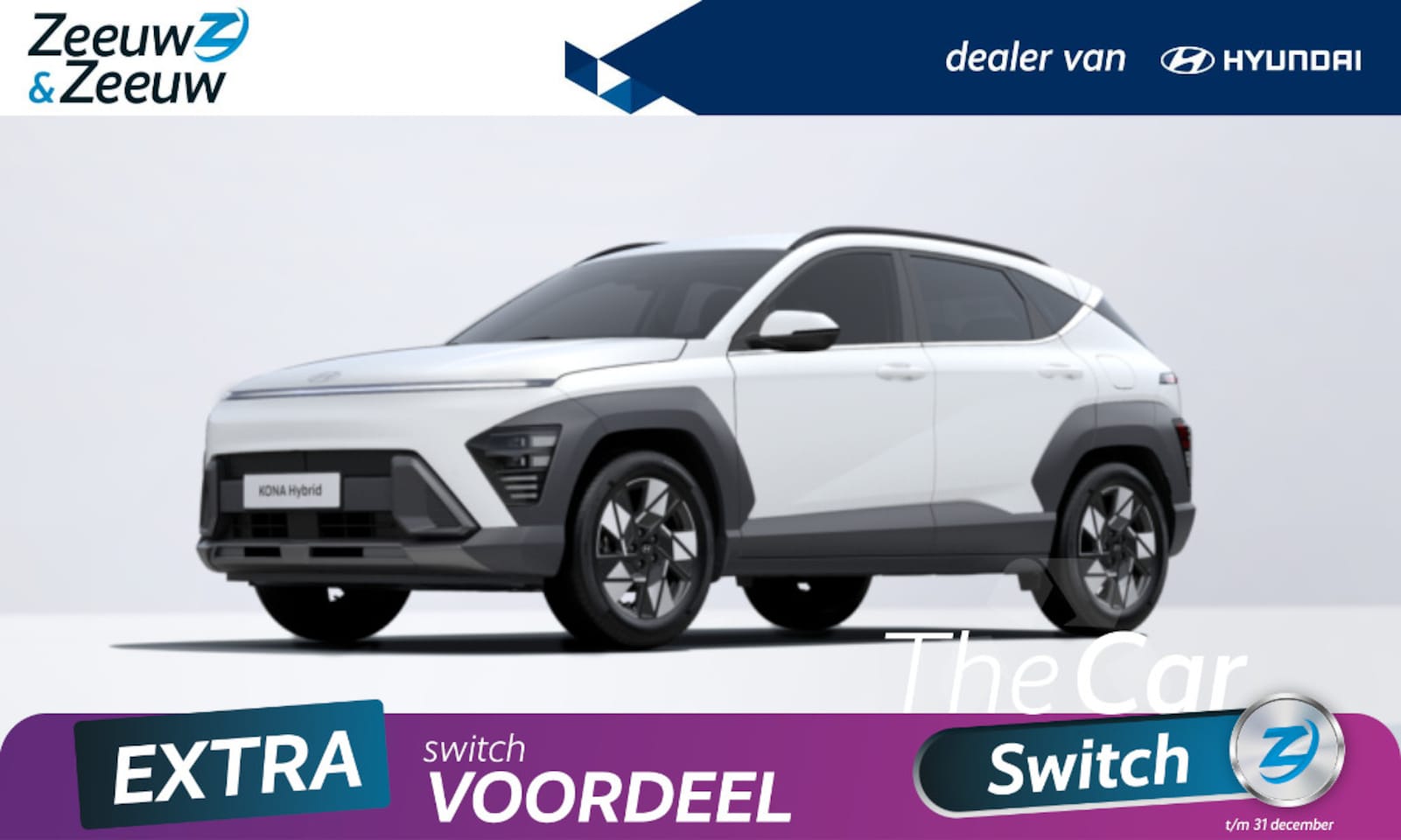 Hyundai Kona - 1.6 GDI HEV Comfort Smart | ACTIEPRIJS RIJKLAAR!! | 1300kg TREKGEWICHT! - AutoWereld.nl