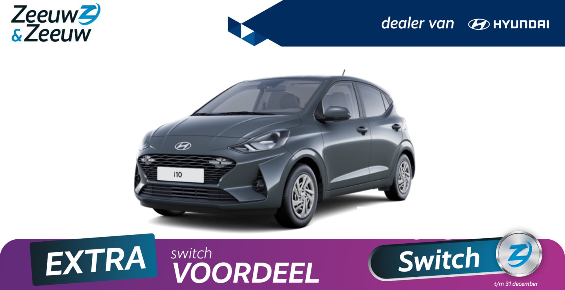 Hyundai i10 - 1.0 Comfort | Private Lease vanaf €279,00! | ACTIE! in meerdere kleuren | - AutoWereld.nl