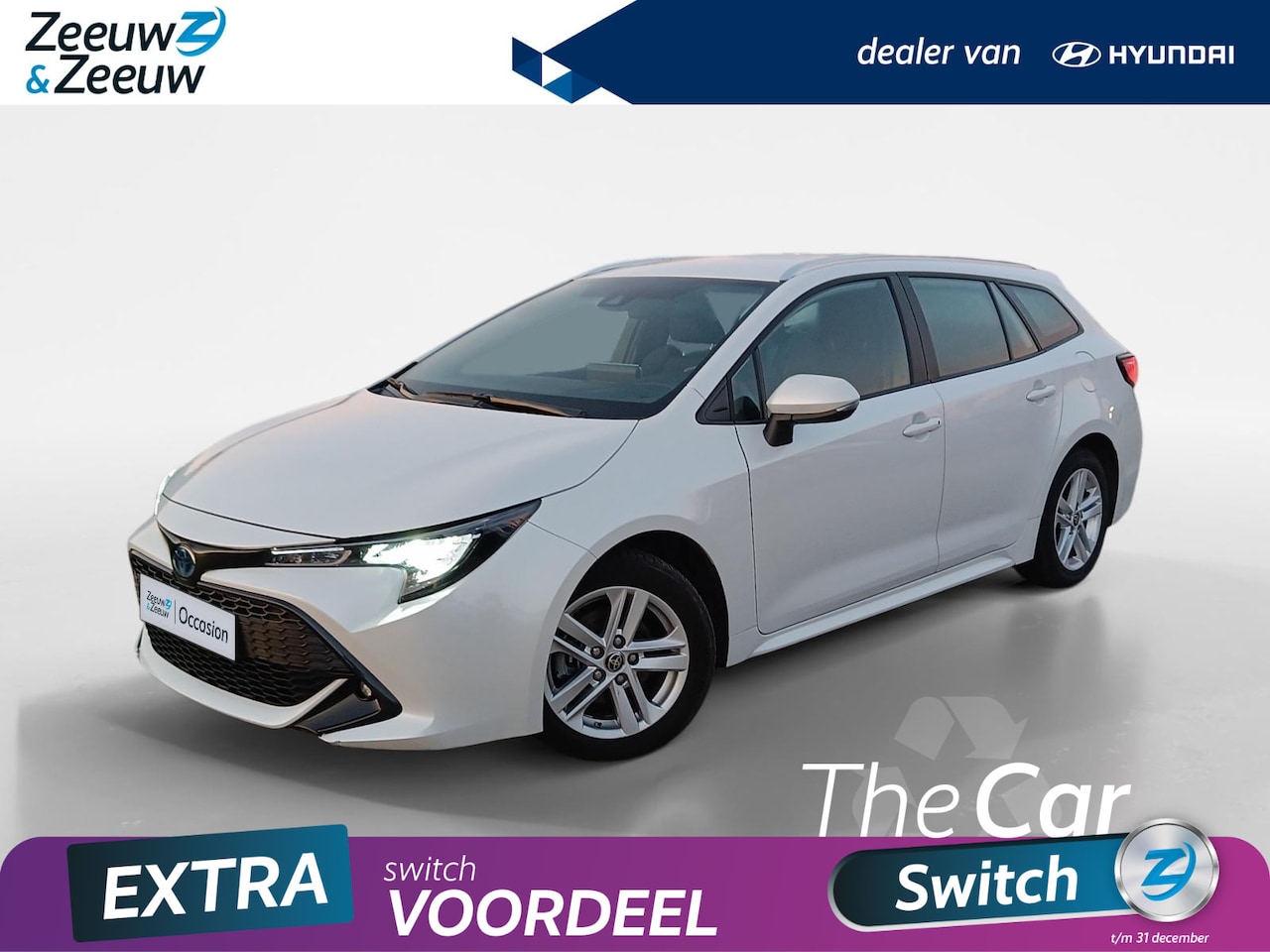 Toyota Corolla Touring Sports - Hybrid 140 Business ZEER NETJES | 62.000km | luxe uitvoering - AutoWereld.nl