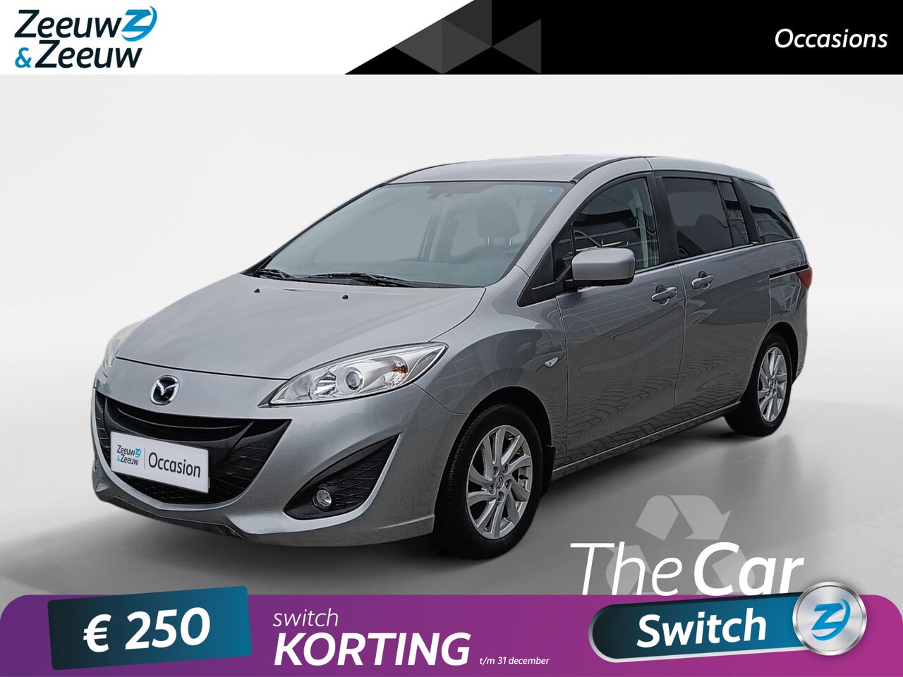 Mazda 5 - 2.0 TS+ 7-Zits 7 Persoons | Trekhaak | 86.000km!!! - AutoWereld.nl