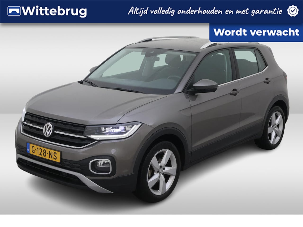 Volkswagen T-Cross - 1.0 TSI Style Executive Trekhaak afneembaar / LED / Navigatie / Camera / 17"LM / Clima / B - AutoWereld.nl