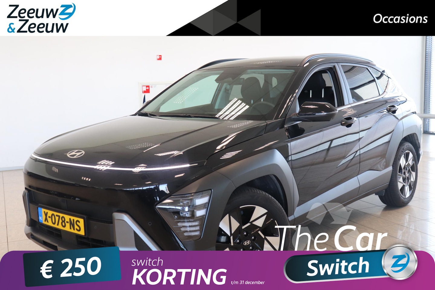 Hyundai Kona - 1.6 HYBRID | PREMIUM | | AUTOMAAT | LEDER | - AutoWereld.nl