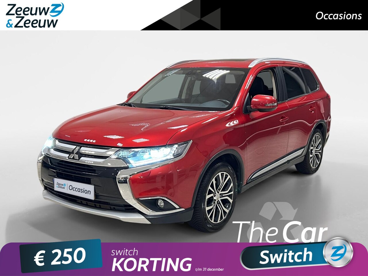 Mitsubishi Outlander - 2.0 INSTYLE | AUTOMAAT | 7 PERS. | TREKHAAK | DEALERONDERHOUDEN | - AutoWereld.nl