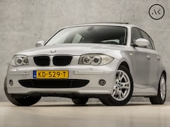 BMW 1-serie - 120i Sport 150Pk Automaat (SCHUIFDAK, YOUNGTIMER, NAVIGATIE, STOELVERWARMING, LEDEREN SPOR