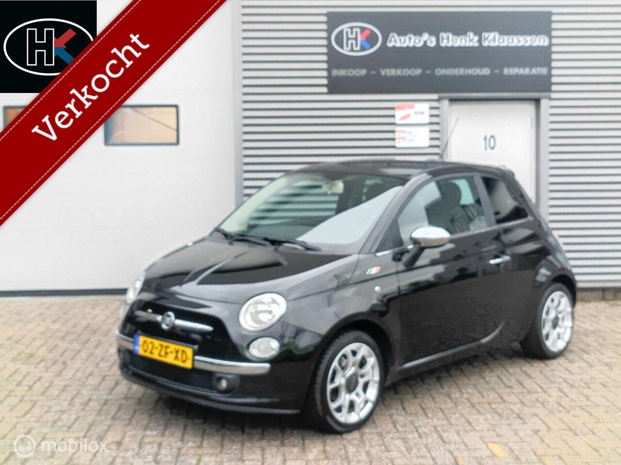 Fiat 500 - 1.2 Sport Clima Navi Leder/stof sportstoelen LM16 - AutoWereld.nl