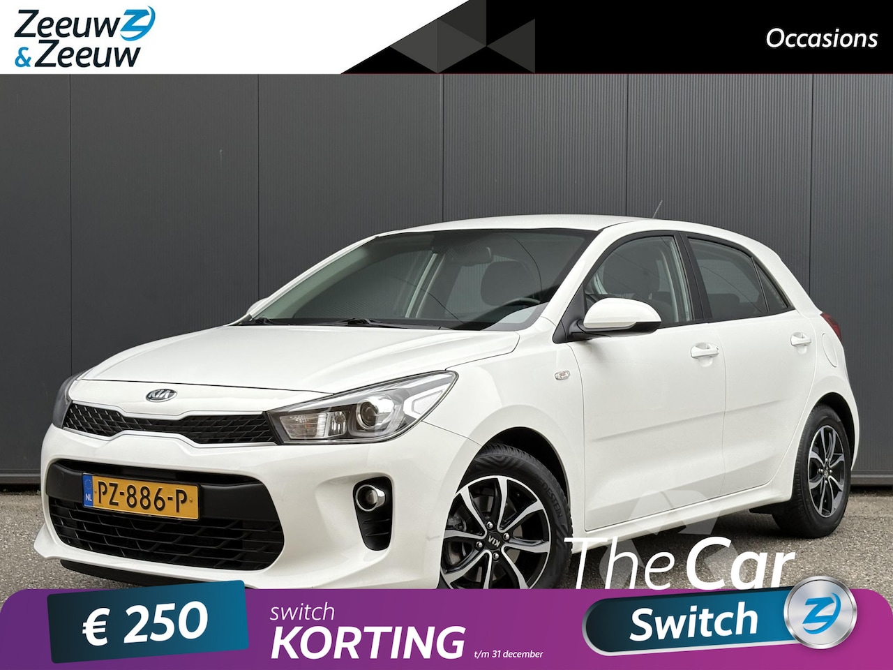 Kia Rio - 1.0i Turbo ComfortPlusLine Navigator Dealer onderhouden |  Navi | Airco | Bluetooth | Came - AutoWereld.nl