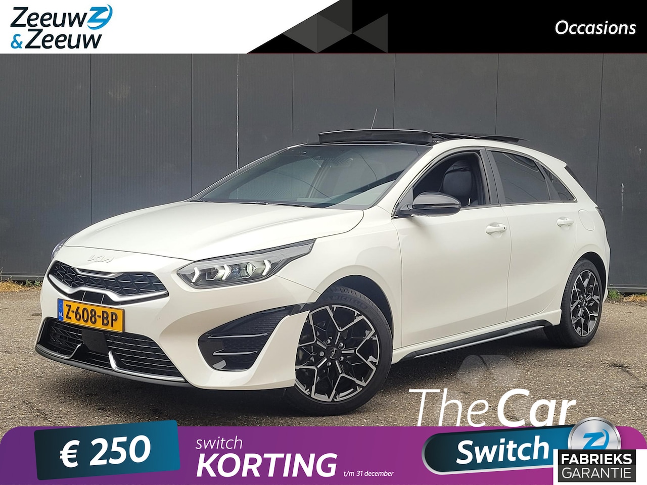 Kia Cee'd - Ceed 1.0 T-GDi GT-Line Panoramadak | Stoel & Stuurverwarming | Apple CarPlay & Android Aut - AutoWereld.nl