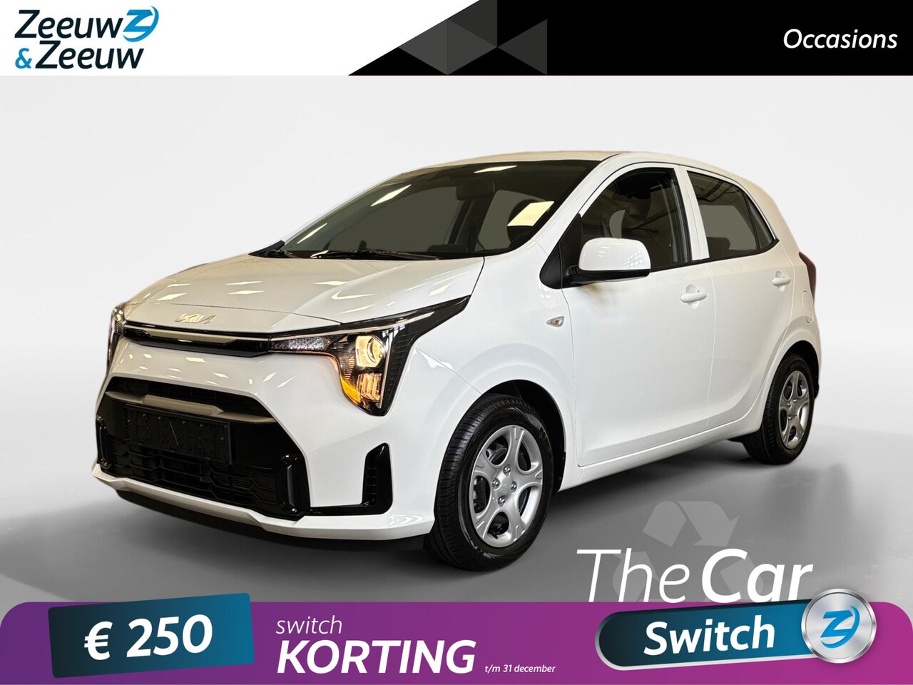 Kia Picanto - 1.0 DPI DynamicLine |  €1250,- korting | Private Lease vanaf € 294,- p.m. |  Navigatie | A - AutoWereld.nl