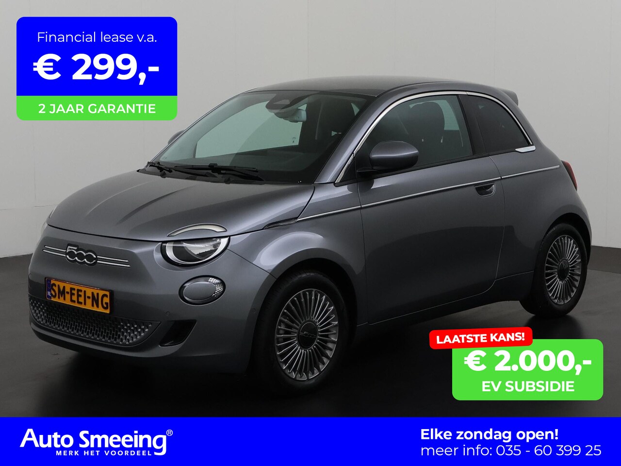 Fiat 500e - RED 42 kWh | 19.945,- na subsidie | Camera | Blind Spot | Virtual cockpit | Zondag Open! - AutoWereld.nl