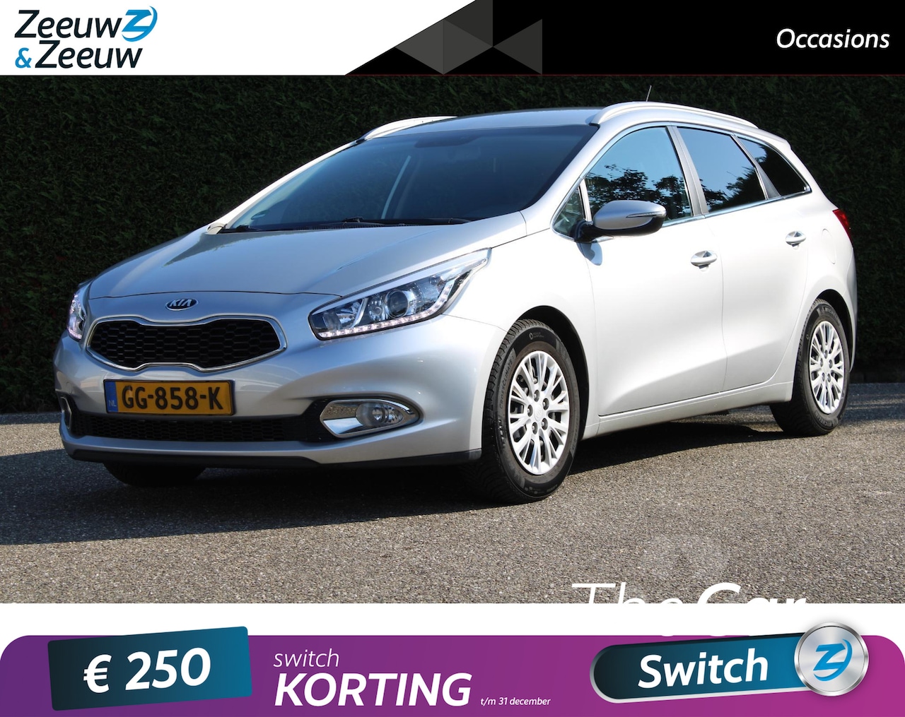 Kia Cee'd Sportswagon - 1.6 GDI BusinessLine | Climate control | Parkeercamera | Trekgewicht 1400 kg - AutoWereld.nl