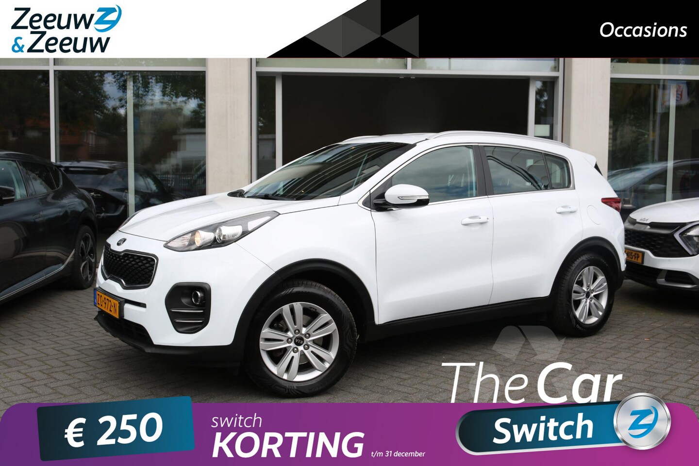 Kia Sportage - 1.6 GDI DynamicLine | Airco | Navi | Camera | Trekhaak | All Season banden | LM Velgen | - AutoWereld.nl