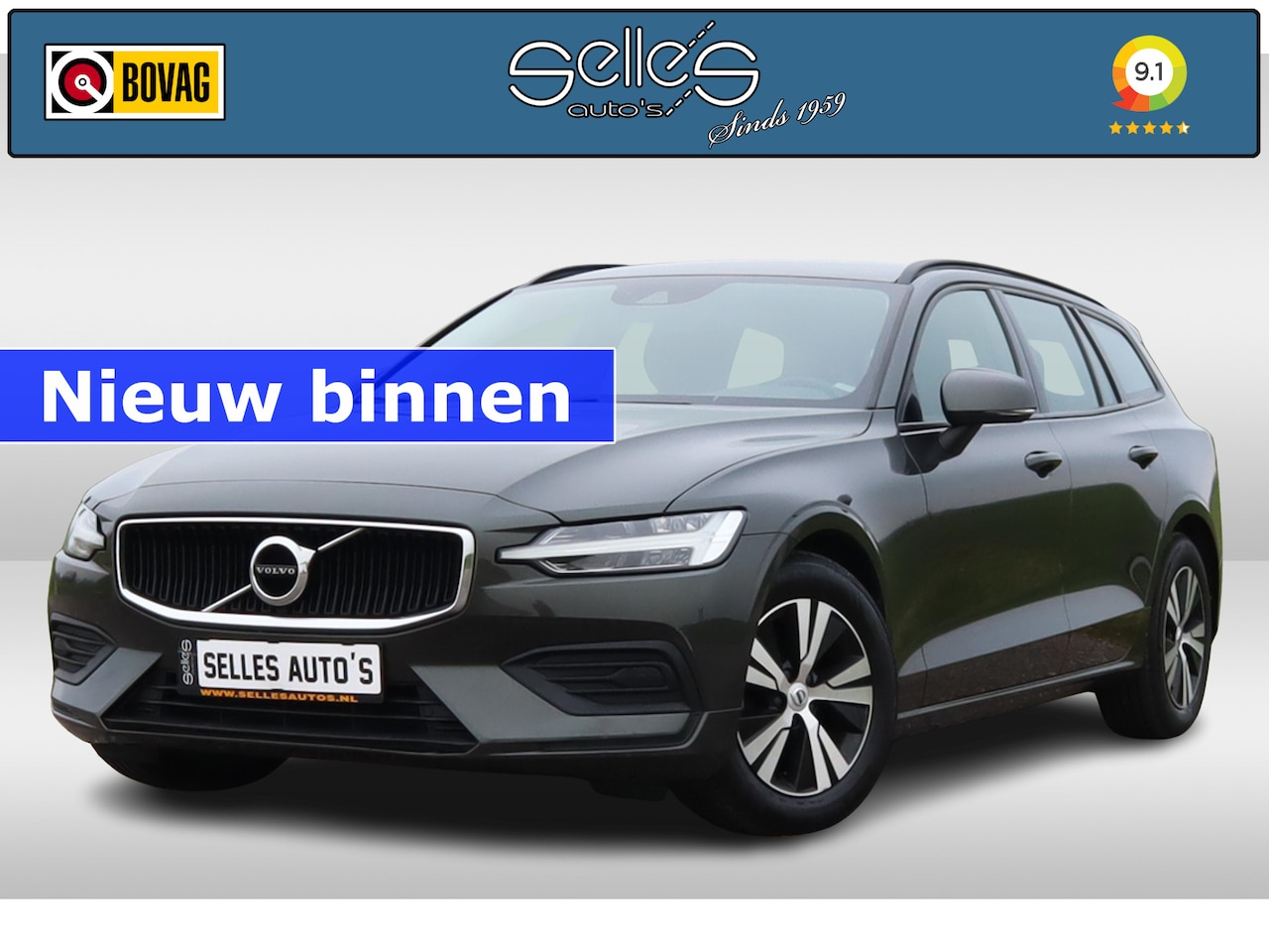 Volvo V60 - 2.0 D3 Momentum Pro | Camera | Applecarplay | Stoelverwarming - AutoWereld.nl