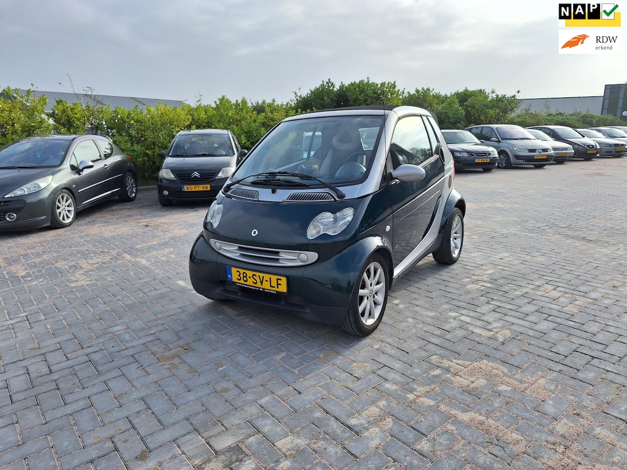 Smart Fortwo cabrio - 0.7 passion / In nette staat / Nieuwe APK - AutoWereld.nl