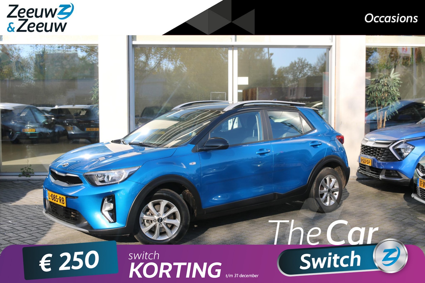 Kia Stonic - 1.0 T-GDi MHEV DynamicLine | Navi | Camera | Airco | Cruise Control | LM Velgen | Trekhaak - AutoWereld.nl