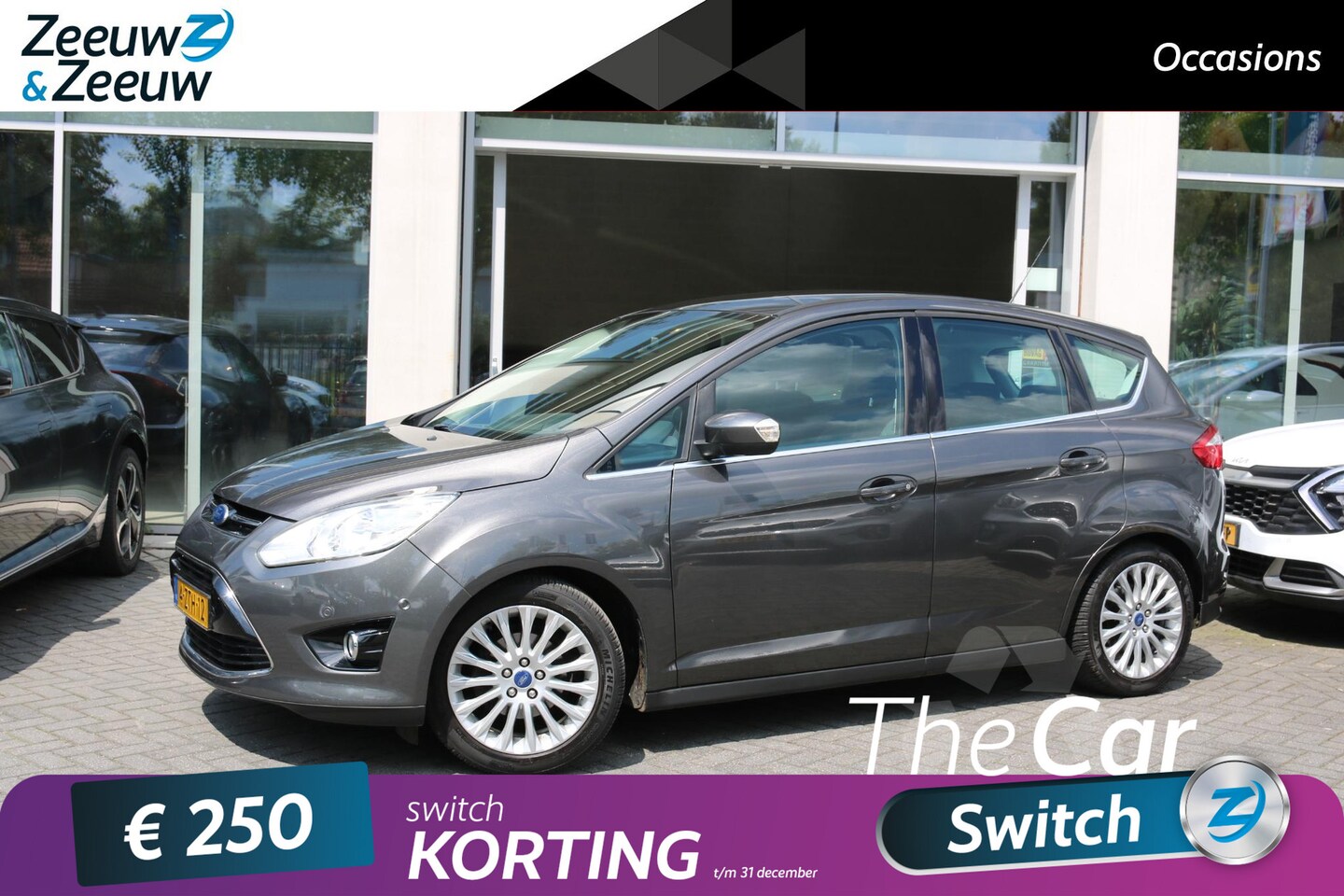 Ford C-Max - 1.0 Edition Plus | Airco | Navi | Camera | Trekhaak | LM Velgen | - AutoWereld.nl