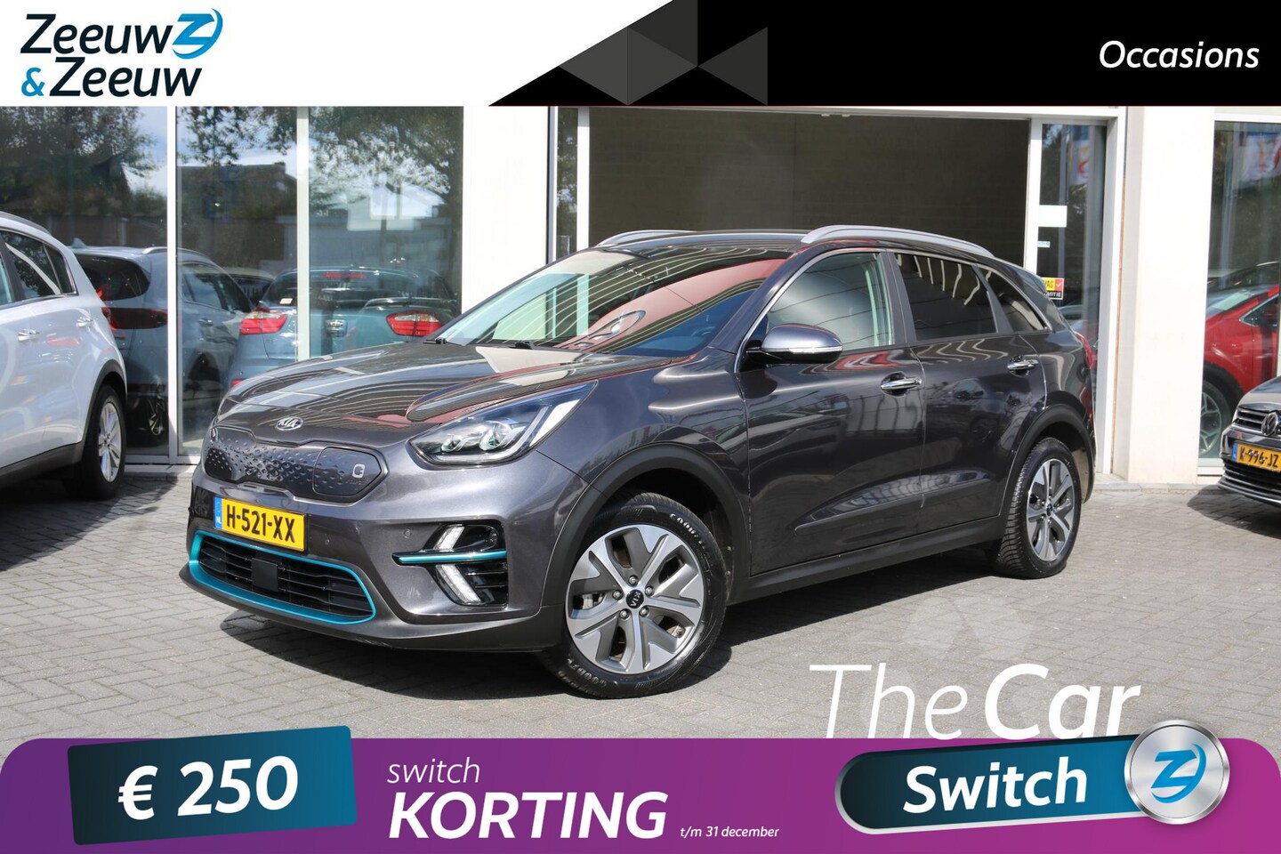 Kia e-Niro - ExecutiveLine 64 kWh | Airco | Navi | Camera | Privacy Glass | Stoelverwarming / verkoelin - AutoWereld.nl