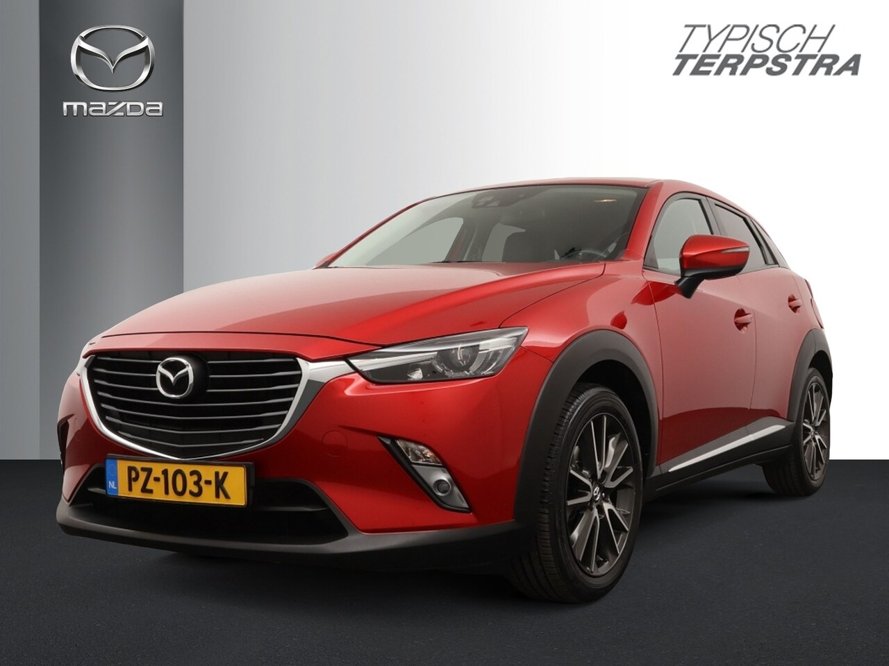 Mazda CX-3 - SKYACTIV-G 120PK GT-M LINE APPLE/ANDROID/TREKHAAK/LANE ASSIST - AutoWereld.nl