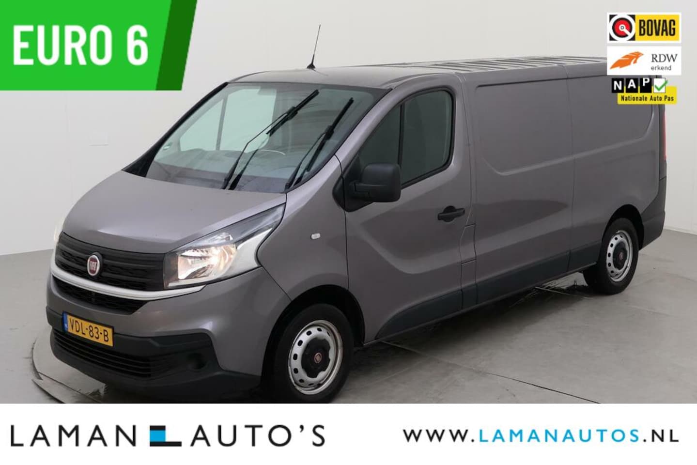 Fiat Talento - 1.6 EcoJet 125 pk L2H1 2900 Pro Edition | Euro 6 Airco Navi Cruise Trekhaak | Voorschoten - AutoWereld.nl