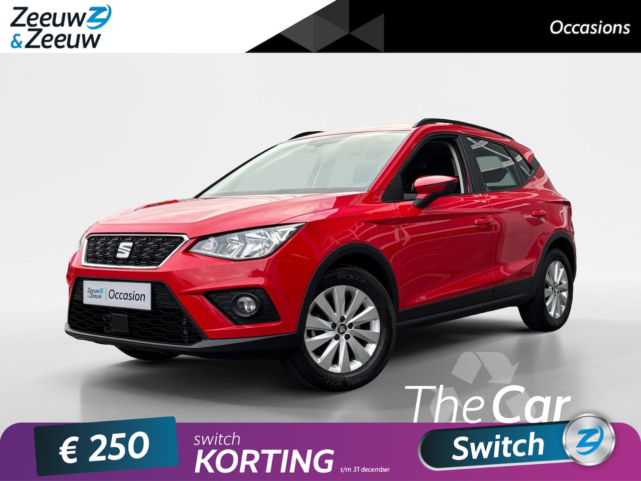 Seat Arona - 1.0 TSI Style Business | Navigatie | Carplay | Parkeersensoren | - AutoWereld.nl