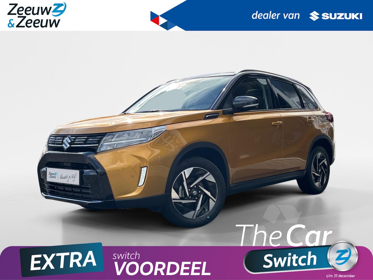 Suzuki Vitara - 1.4 Boosterjet Style Smart Hybrid | Snel rijden! | Navigatie | Carplay | - AutoWereld.nl