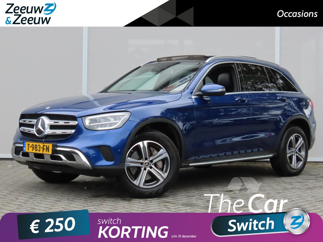 Mercedes-Benz GLC-klasse - 200 4MATIC Business Solution | Schuif/kanteldak | Camera | Navigatie | Leder | - AutoWereld.nl