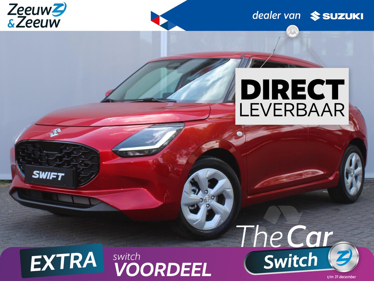 Suzuki Swift - 1.2 Select | 1 week levertijd! | Andere kleuren ook mogelijk! | 6 jaar garantie | - AutoWereld.nl