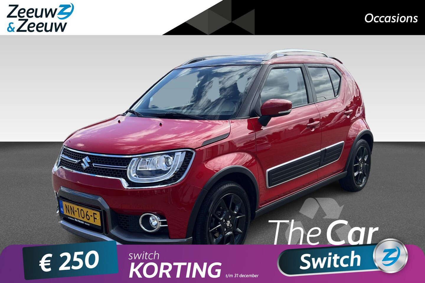 Suzuki Ignis - 1.2 Stijl Smart Hybrid | Achteruitrijcamera | Climate control | Stoelverwarming | 12 maand - AutoWereld.nl