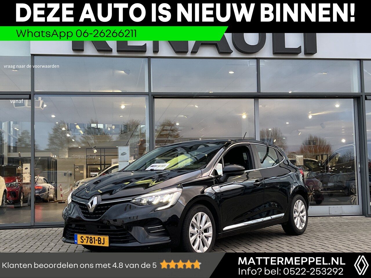 Renault Clio - TCe 90 Intens | Navi | bj. 2022 - AutoWereld.nl