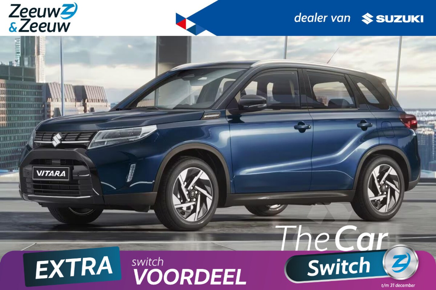 Suzuki Vitara - 1.4 Boosterjet Select Smart Hybrid | NIEUW MODEL! | INTROVOORDEEL | - AutoWereld.nl