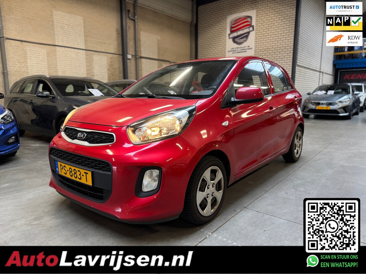 Kia Picanto - COMFORTLINE AIRCO 5-DEURS 74DKM ZUINIG EN BETROUWBAAR!! - AutoWereld.nl