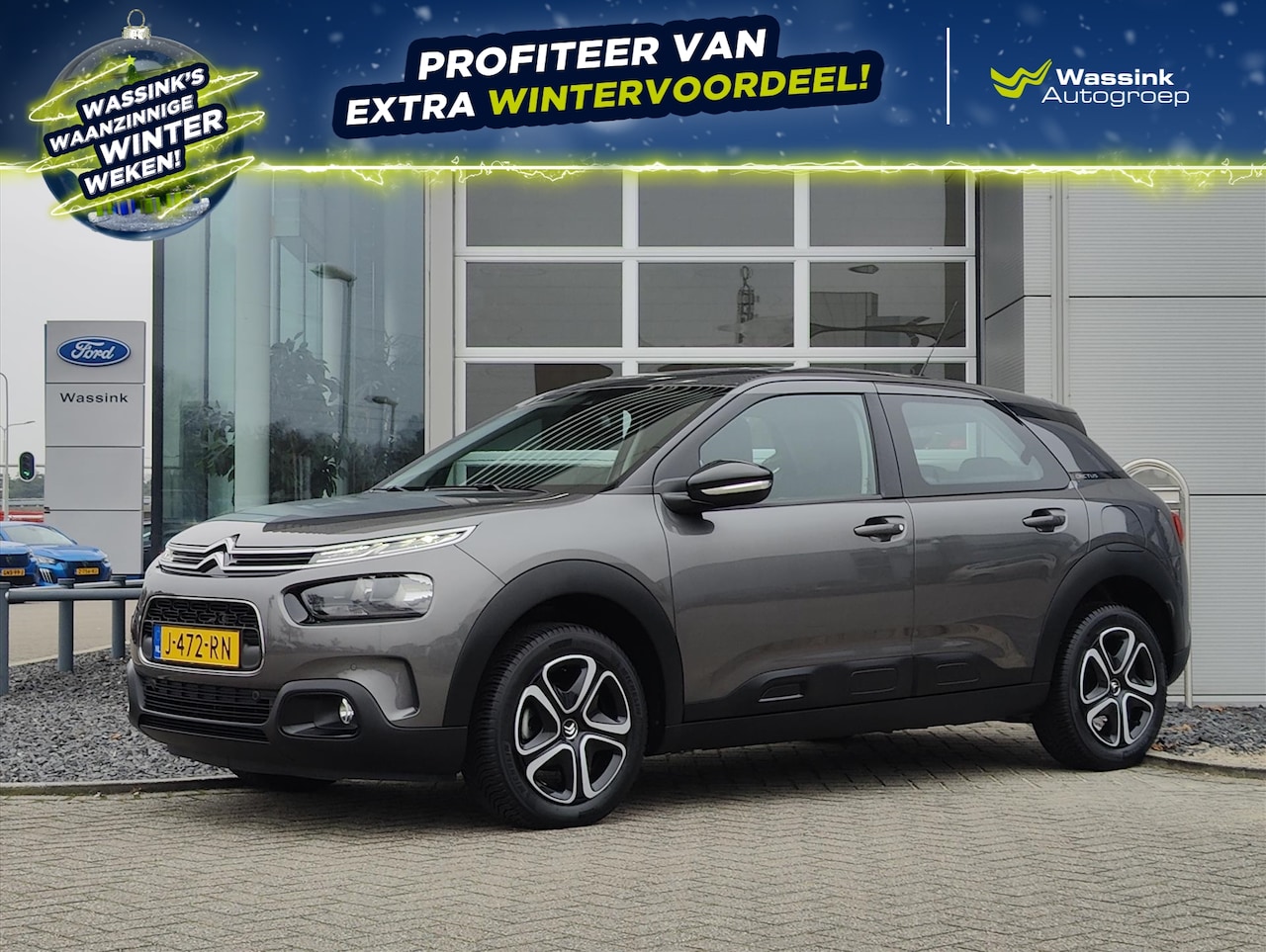 Citroën C4 Cactus - 1.2 PureTech 110pk Business | Navigatie | Cruise Control | Sensoren voor + achter | Blueto - AutoWereld.nl