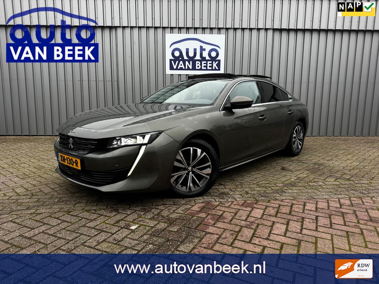 Peugeot 508 - 1.5 BlueHDI Allure|Sfeer|Pano|DAB+|360|Nieuwe APK - AutoWereld.nl