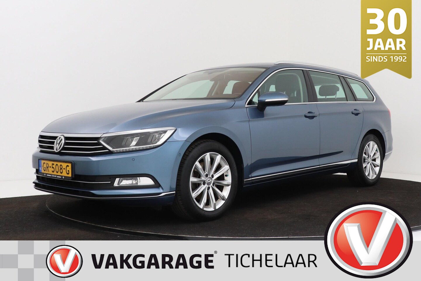 Volkswagen Passat Variant - 1.4 TSI ACT Highline | Org NL | Adap. Cruise | Navigatie | Stoelverwarming | Sportstoelen - AutoWereld.nl