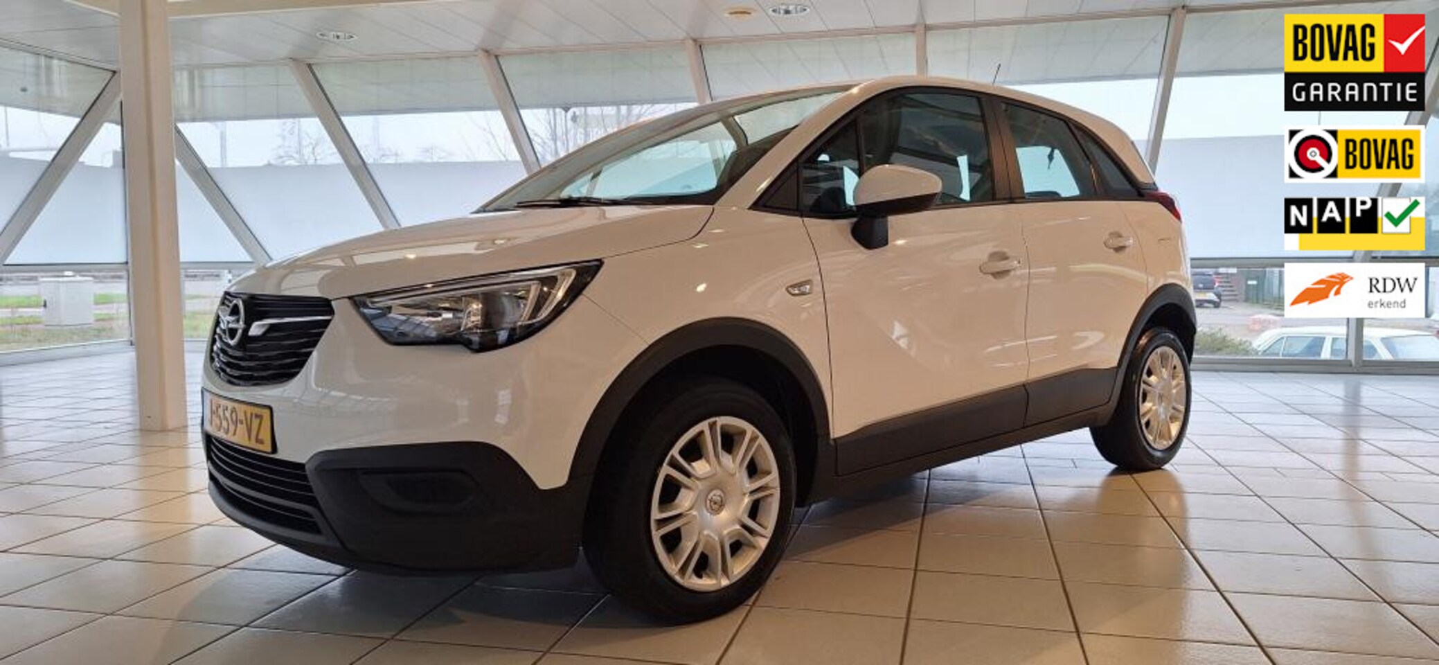 Opel Crossland X - 1.2 Turbo Edition 1.2 Turbo Edition, dealeronderhouden - AutoWereld.nl