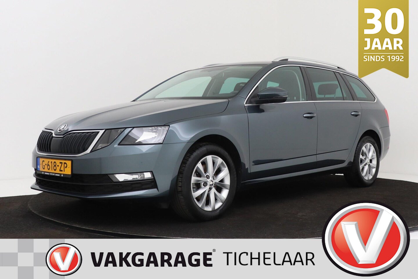 Skoda Octavia Combi - 1.5 TSI Greentech Business Edition | Trekhaak | CarPlay | Automaat | Stoelverwarming | - AutoWereld.nl