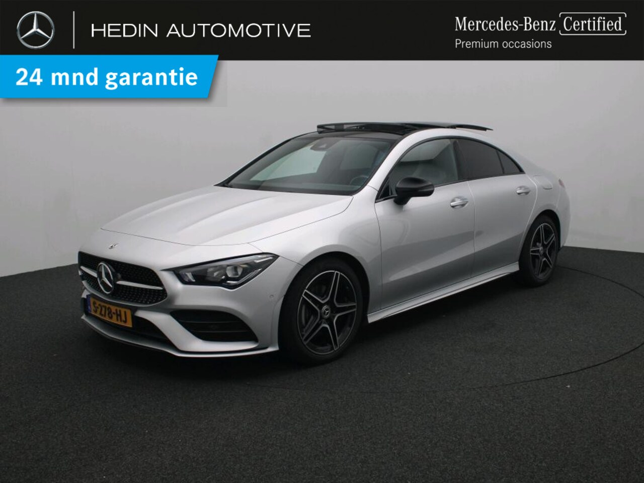 Mercedes-Benz CLA-Klasse - CLA 180 Coupé Automaat AMG Line | Premium Pakket | Nightpakket | Panoramadak | Sfeerverlic - AutoWereld.nl