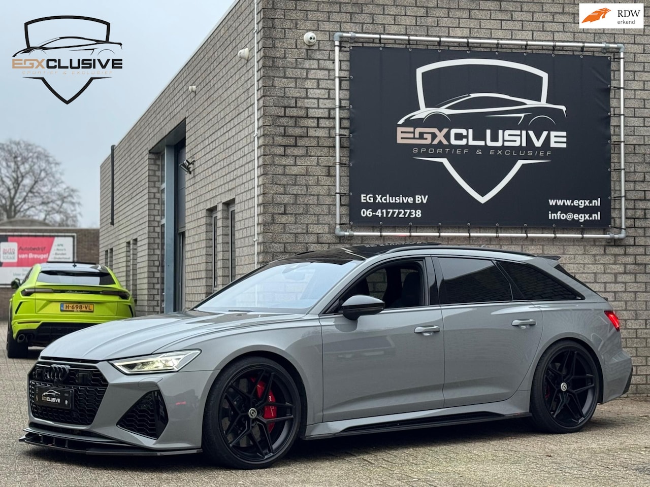 Audi RS6 - Quattro Urban/Eventuri/Ceramic/Pano/22'HRE/Nardo/Softclose - AutoWereld.nl