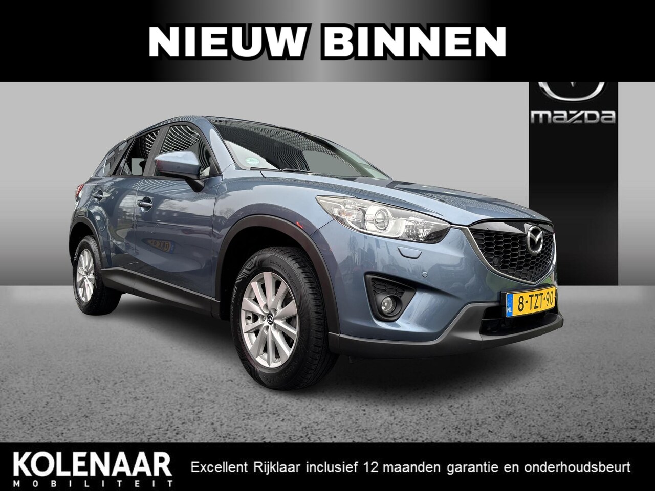 Mazda CX-5 - Automaat 2.0 Sky-G 160 AWD Skylease+ /Trekhaak/Navi/Bi-Xenon/ECC/PDC V+A/17 inch LMV - AutoWereld.nl