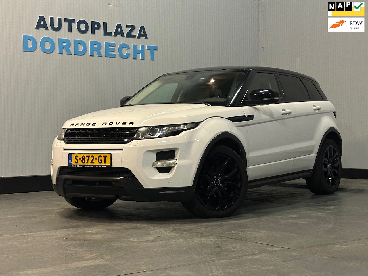 Land Rover Range Rover Evoque - 2.0 Si 4WD Prestige Memo stoelen/ navi/camera - AutoWereld.nl