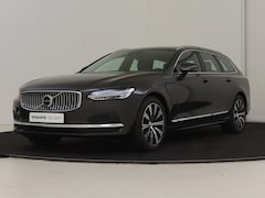 Volvo V90 - T6 Plug-in hybrid AWD Ultimate Bright | Luchtvering | B&W | Massage | Head Up