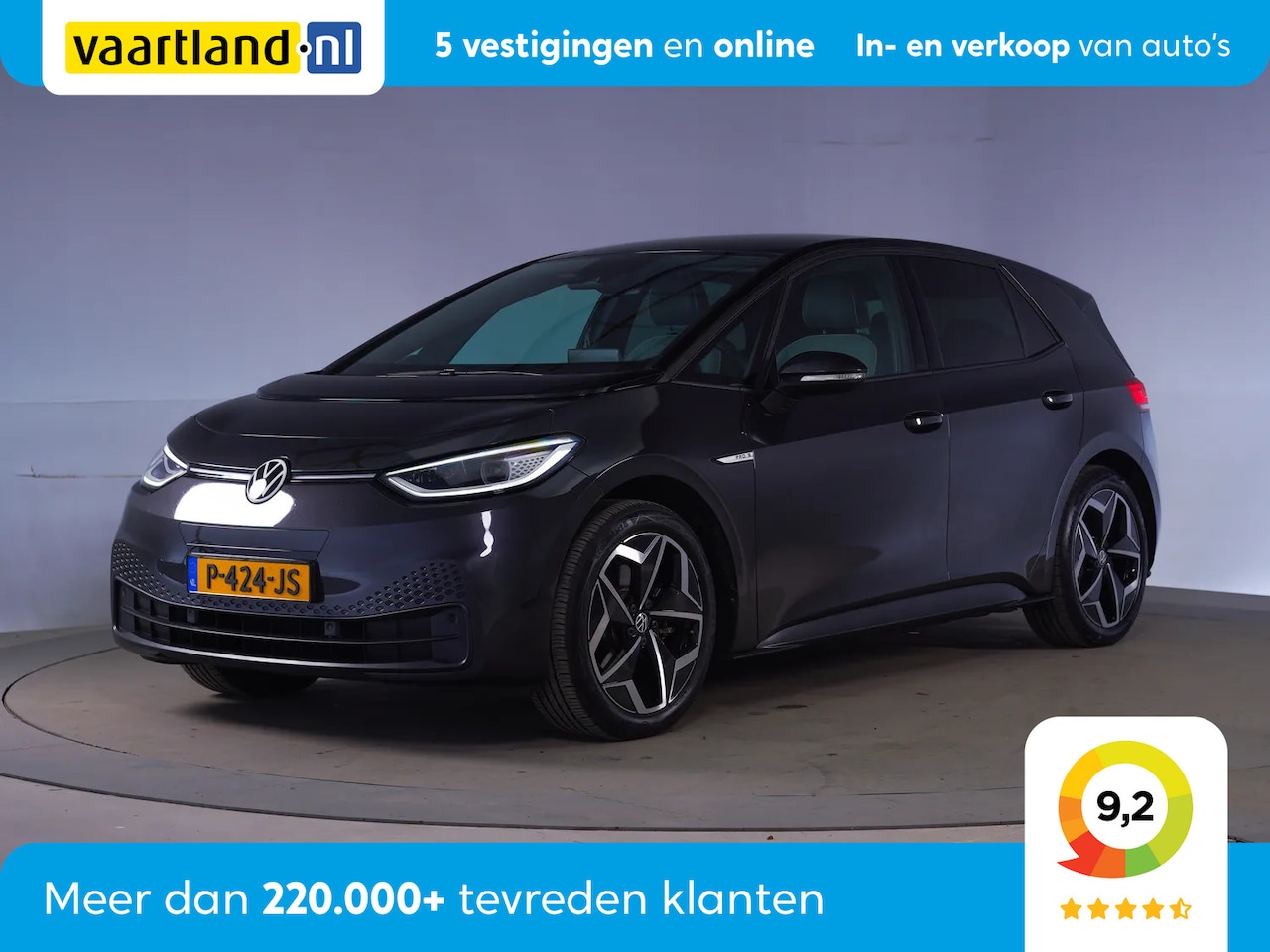 Volkswagen ID.3 - 77 kWh Pro S [ LED Navi Camera Stoelverwarming ] - AutoWereld.nl